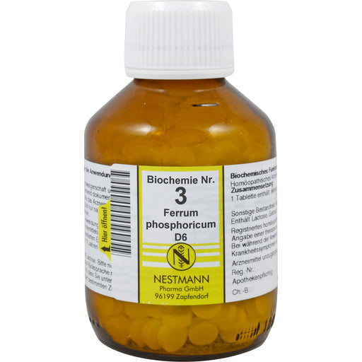 Nestmann Biochemie Nr. 3 Ferrum phosphoricum D6 Tabletten, 400 St. Tabletten