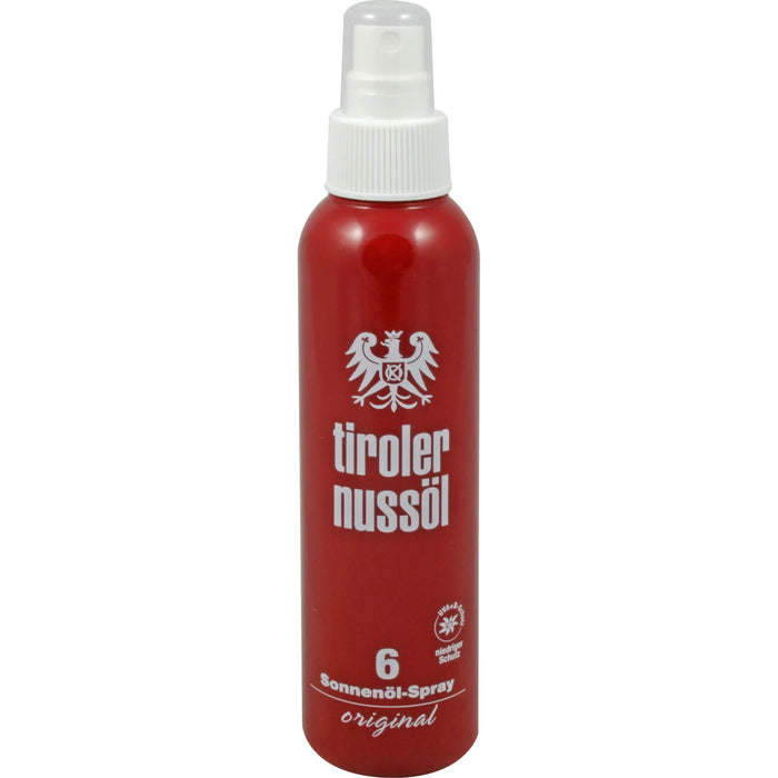 Tiroler Nussöl original Sonnenöl Spray Wf LSF 6, 150 ml Lösung
