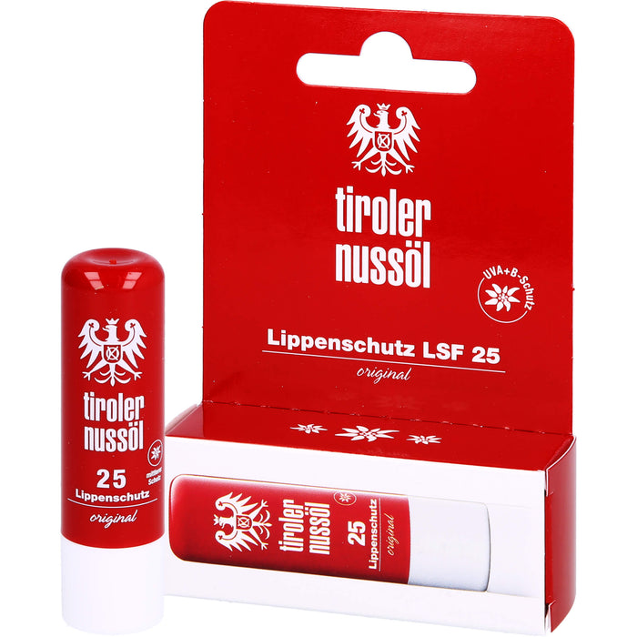 Tiroler Nussöl original Lippenschutz LSF25, 1 pcs. Pen