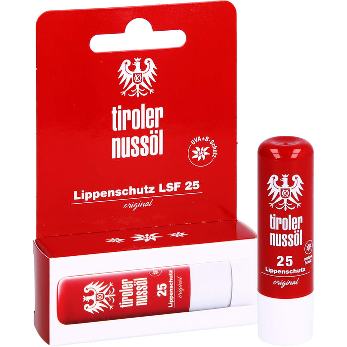 Tiroler Nussöl original Lippenschutz LSF25, 1 pcs. Pen