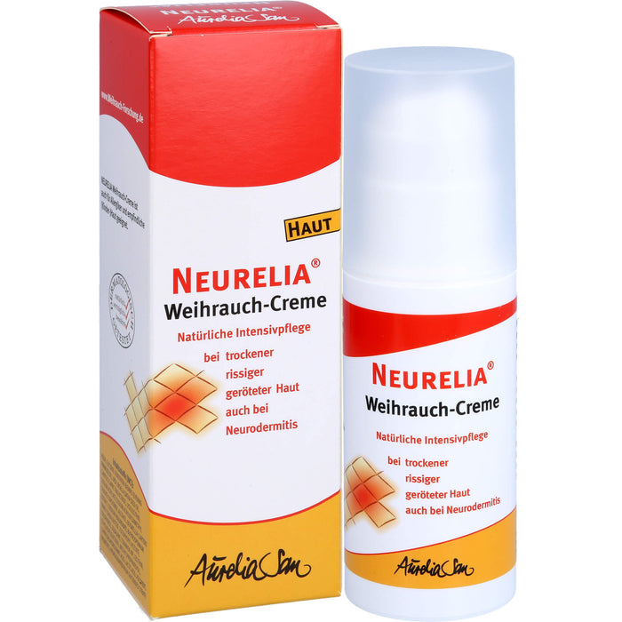 Neurelia Weihrauch-Creme versorgt die empfindliche, gereizte und pflegebedürftige Haut, 100 ml Creme