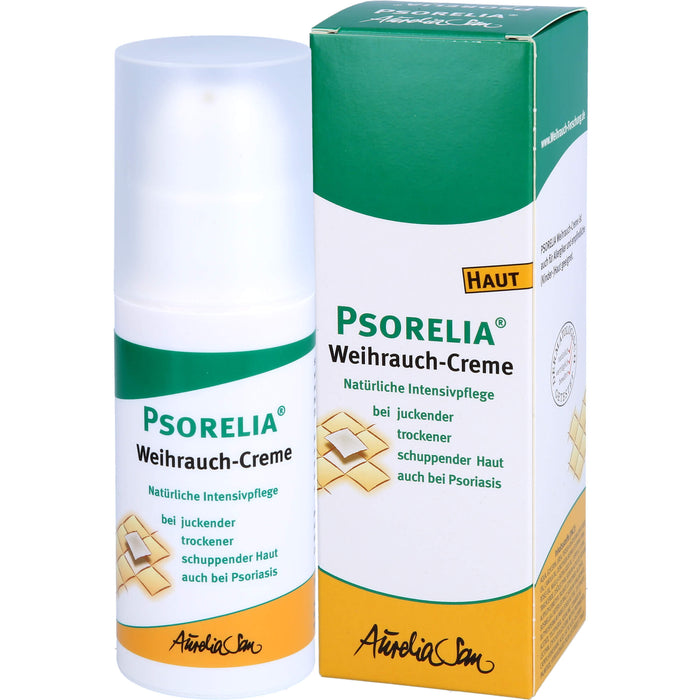 PSORELIA Weihrauch Creme bei juckender, trockener und schuppender Haut, 100 ml Crème