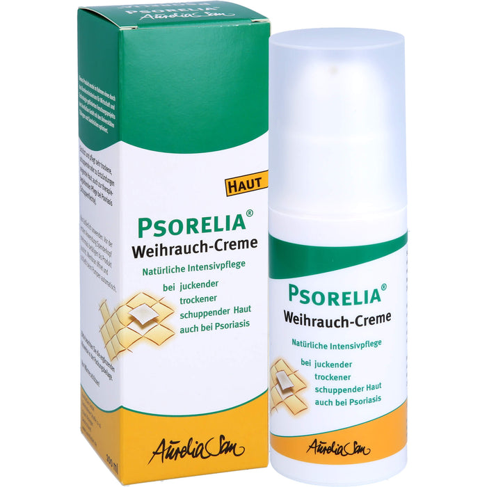 PSORELIA Weihrauch Creme bei juckender, trockener und schuppender Haut, 100 ml Crème