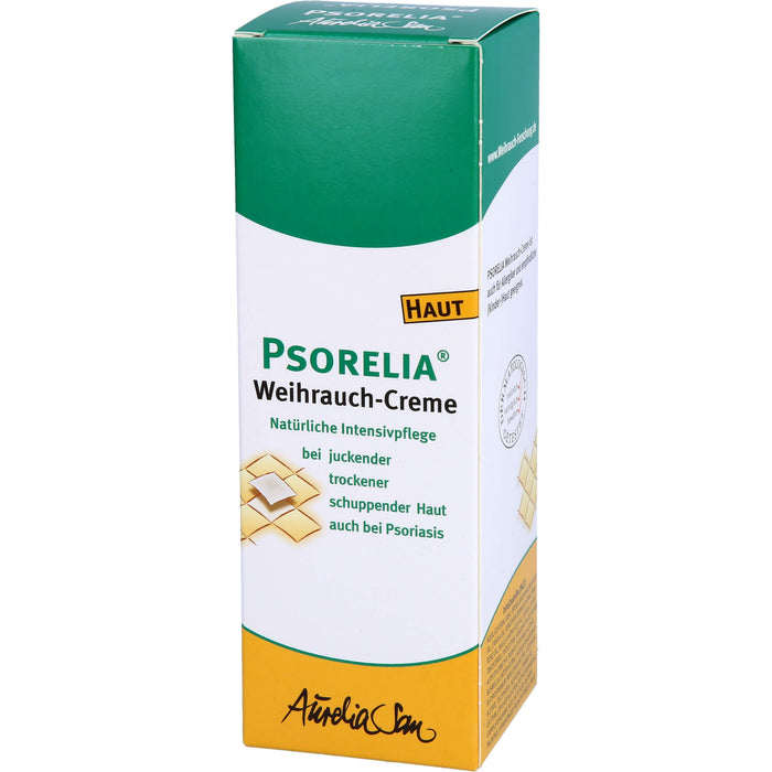 PSORELIA Weihrauch Creme bei juckender, trockener und schuppender Haut, 100 ml Crème