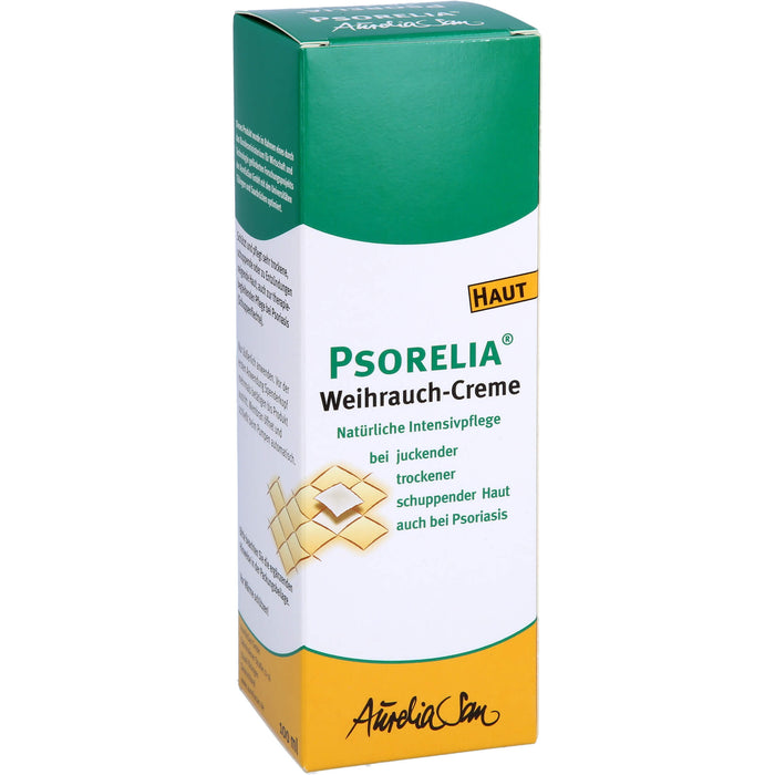 PSORELIA Weihrauch Creme bei juckender, trockener und schuppender Haut, 100 ml Cream