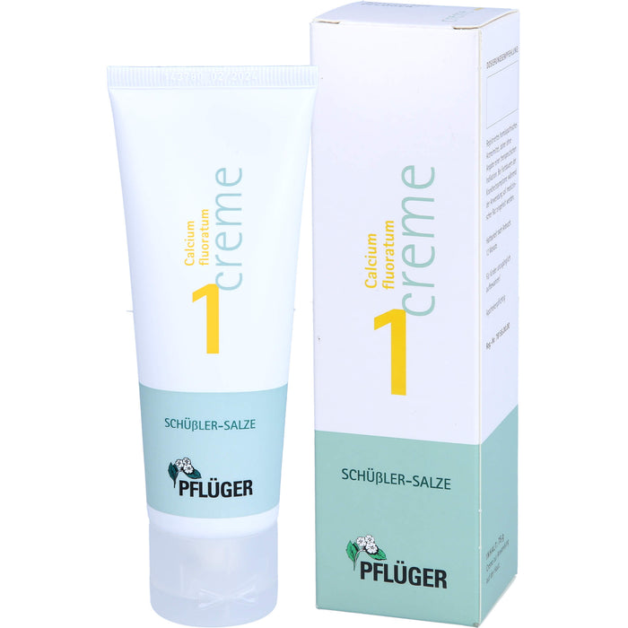 Pflüger Biochemie Nr.1 Calcium fluoratum D4 Creme, 75 g Crème