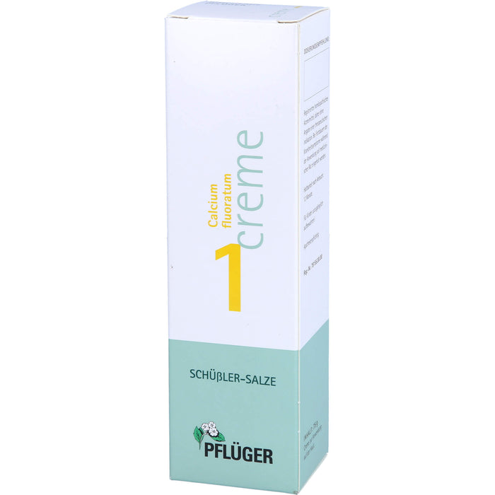 Pflüger Biochemie Nr.1 Calcium fluoratum D4 Creme, 75 g Cream