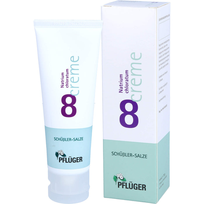 Pflüger Biochemie Nr. 8 Natrium chloratum D4 Creme, 75 g Cream