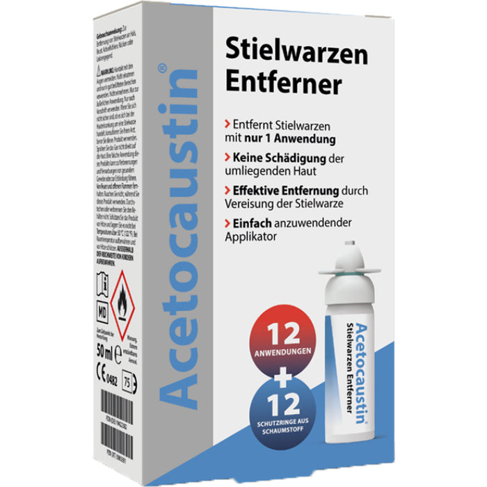 Acetocaustin Stielwarzen Entferner Stift, 50 ml Stift