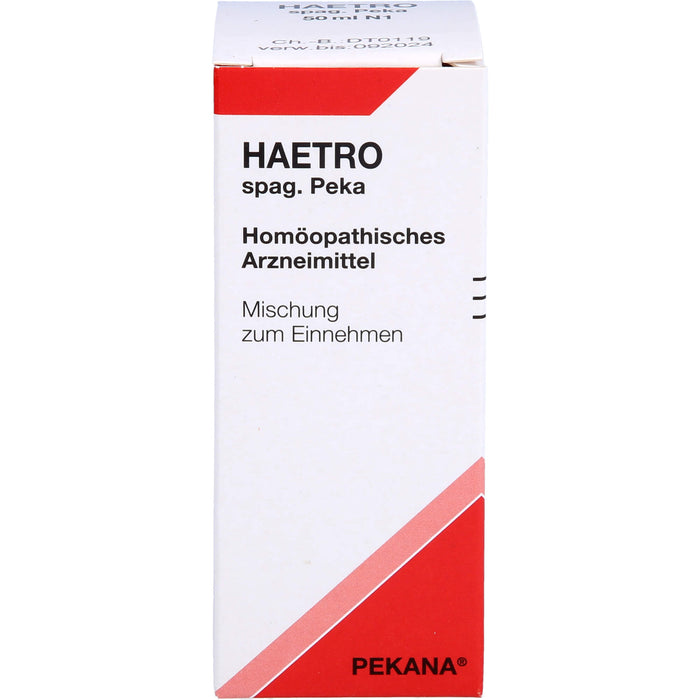 Haetro spag. Peka Tropf., 50 ml TRO