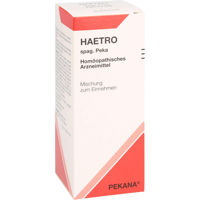 Haetro spag. Peka Tropf., 100 ml TRO
