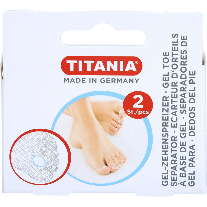 Zehenspreizer aus Gel TITANIA, 2 St 