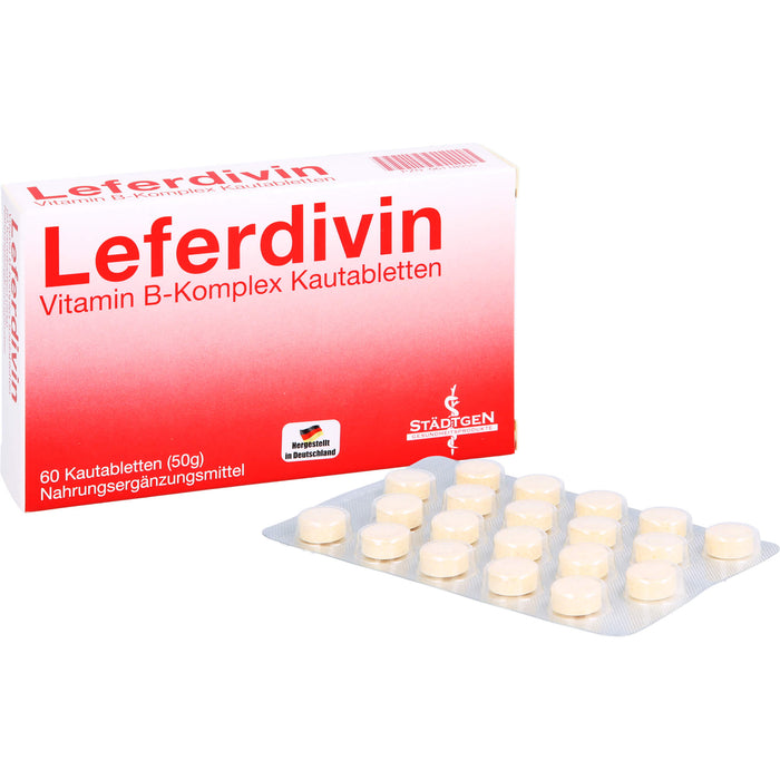 Leferdivin Vitamin B-Komplex Kautablette, 60 St KTA