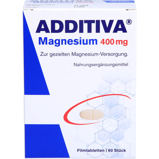 ADDITIVA Magnesium 400 mg Filmtabletten, 60 St. Tabletten