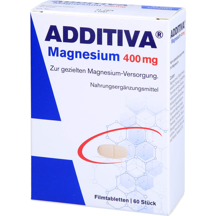ADDITIVA Magnesium 400 mg Filmtabletten, 60 pcs. Tablets