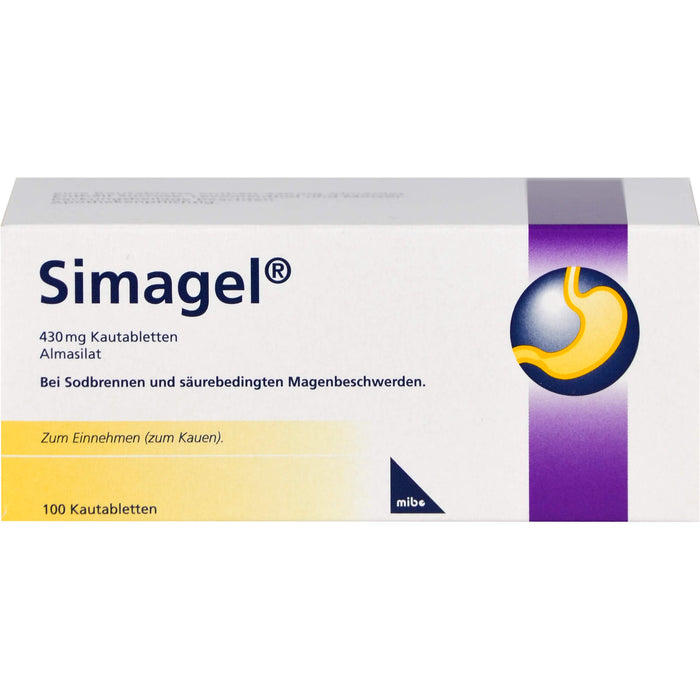 Simagel® 430 mg Kautabletten, 100 St KTA