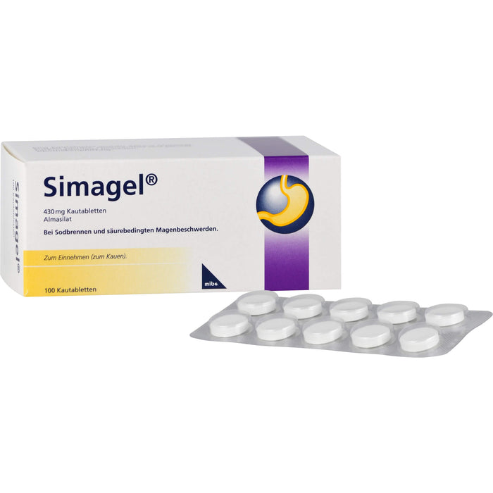 Simagel® 430 mg Kautabletten, 100 St KTA