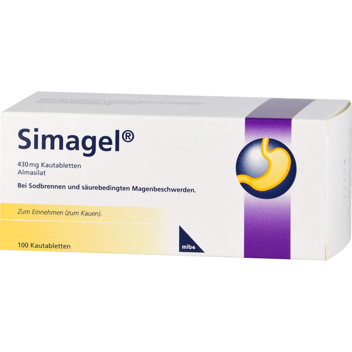 Simagel® 430 mg Kautabletten, 100 St KTA