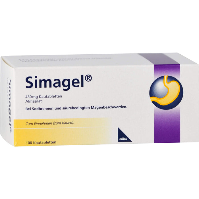 Simagel® 430 mg Kautabletten, 100 St KTA