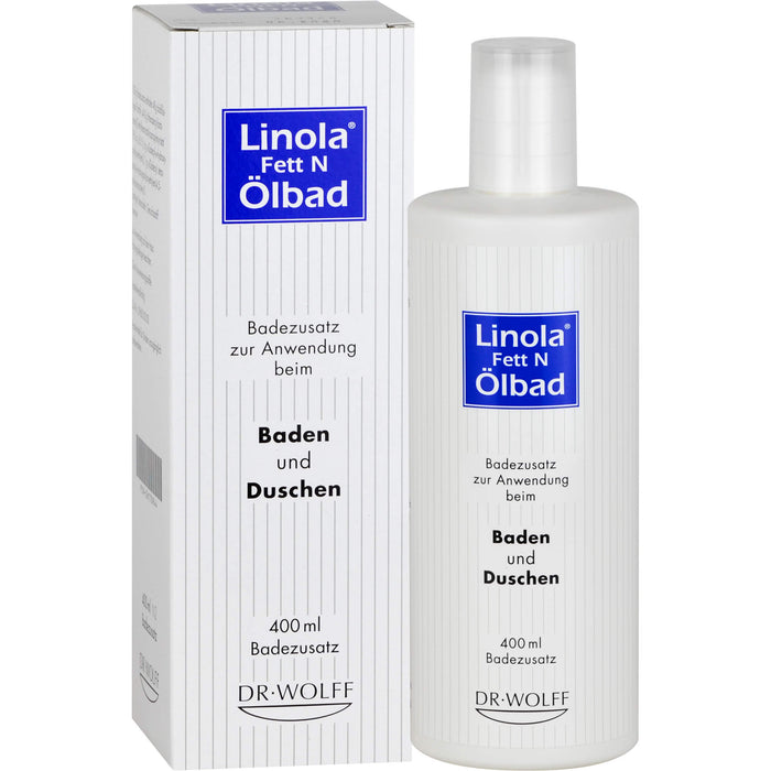 Linola  Fett N Ölbad Badezusatz, flüssig, 400 ml Bath additive