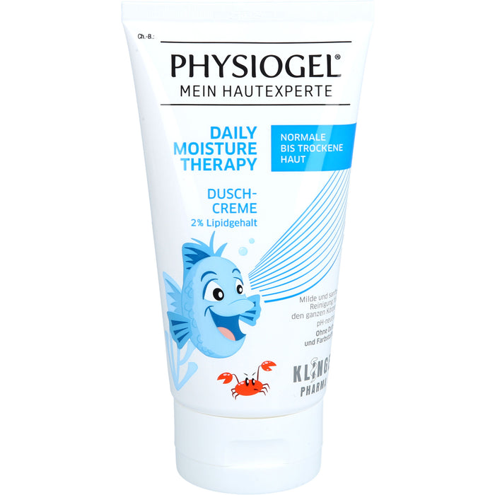 PHYSIOGEL Daily Moisture Therapy Dusch-Creme für normale bis trockene Haut für Kinder, 150 ml Gel douche