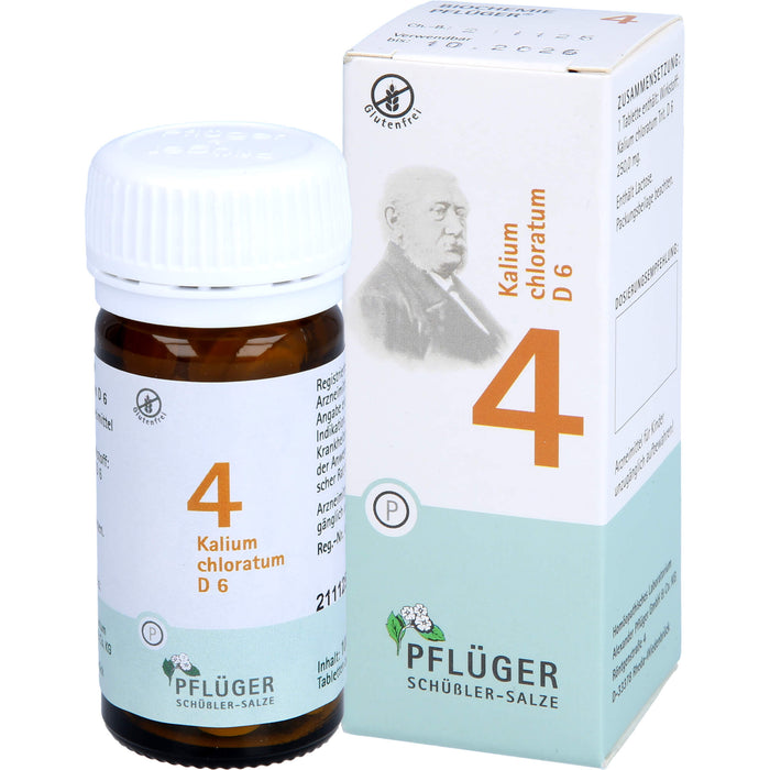 Pflüger Biochemie Nr.4 Kalium chloratum Tabletten, 100 pcs. Tablets