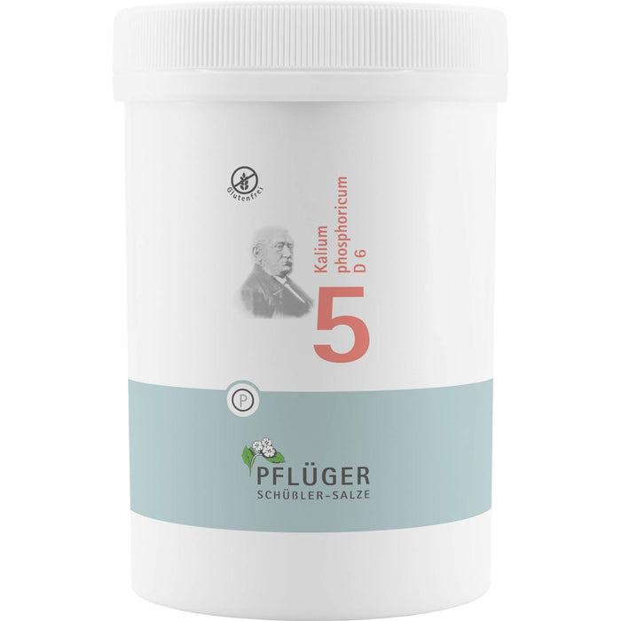 Pflüger Biochemie Nr.5 Kalium phosphoricum D6 Tabletten, None St. Tabletten