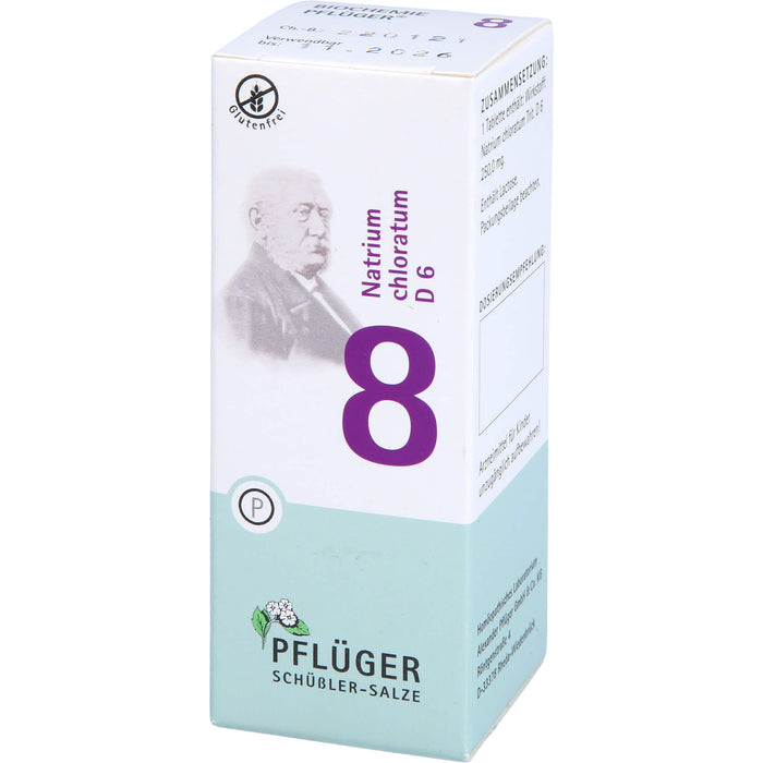 Pflüger Biochemie Nr.8 Natrium chloratum D6 Tabletten, 100 pc Tablettes