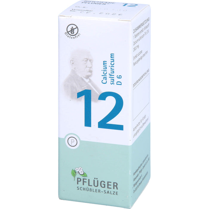 Pflüger Biochemie Nr.12 Calcium sulfuricum D6 Tabletten, 100 pcs. Tablets