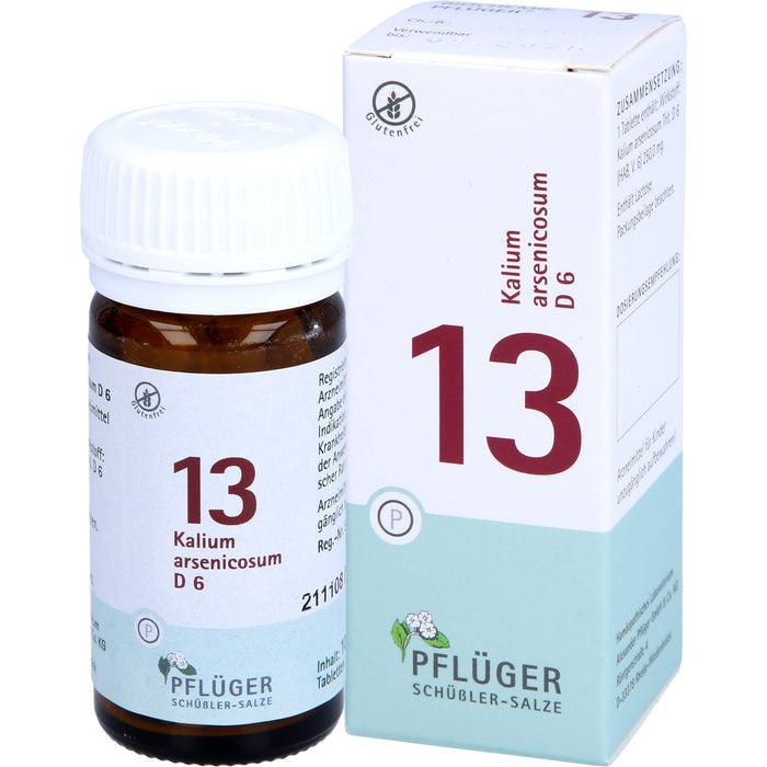 Pflüger Biochemie Nr.13 Kalium arsenicosum D6 Tabletten, 100 pcs. Tablets