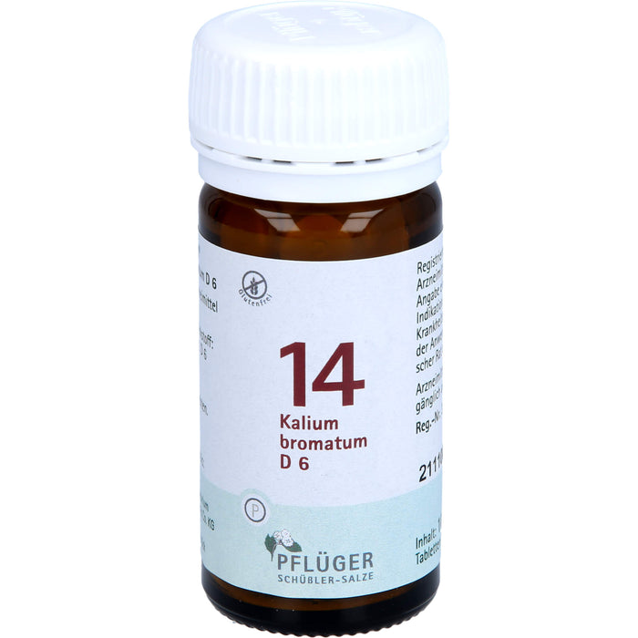 Pflüger Biochemie Nr.14 Kalium bromatum D6 Tabletten, 100 St. Tabletten