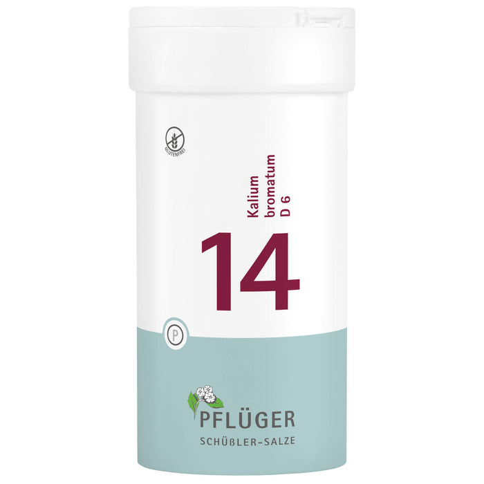 Pflüger Biochemie Nr.14 Kalium bromatum D6 Tabletten, 400 pc Tablettes