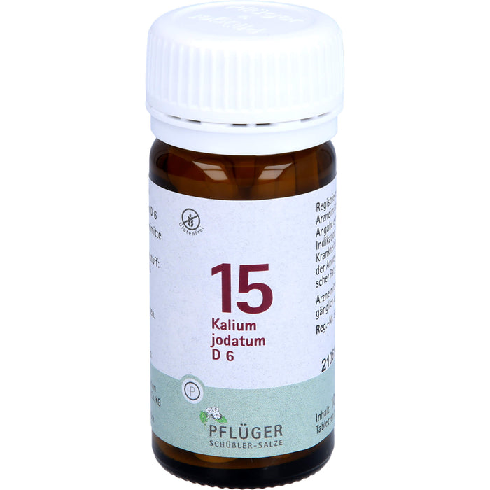 Pflüger Biochemie Nr.15 Kalium jodatum D6 Tabletten, 100 pcs. Tablets