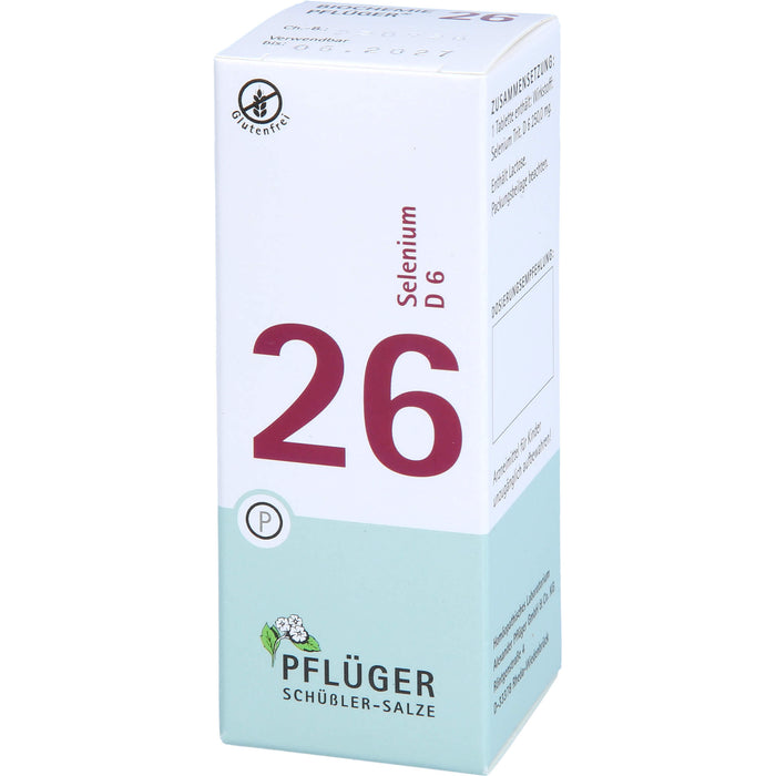 Pflüger Biochemie Nr.26 Selenium D6 Tabletten, 100 pcs. Tablets