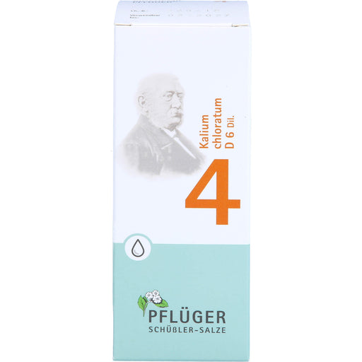 Biochemie Nr.4 Kalium chloratum D6 Pflüger Dil., 100 ml TRO