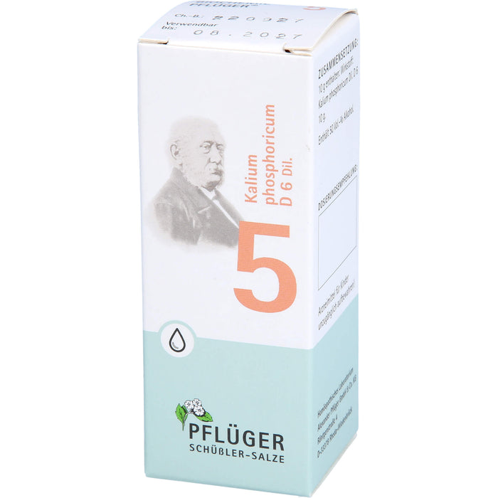 Pflüger Biochemie Nr.5 Kalium phosphoricum D6 flüssige Verdünnung, 30 ml Lösung