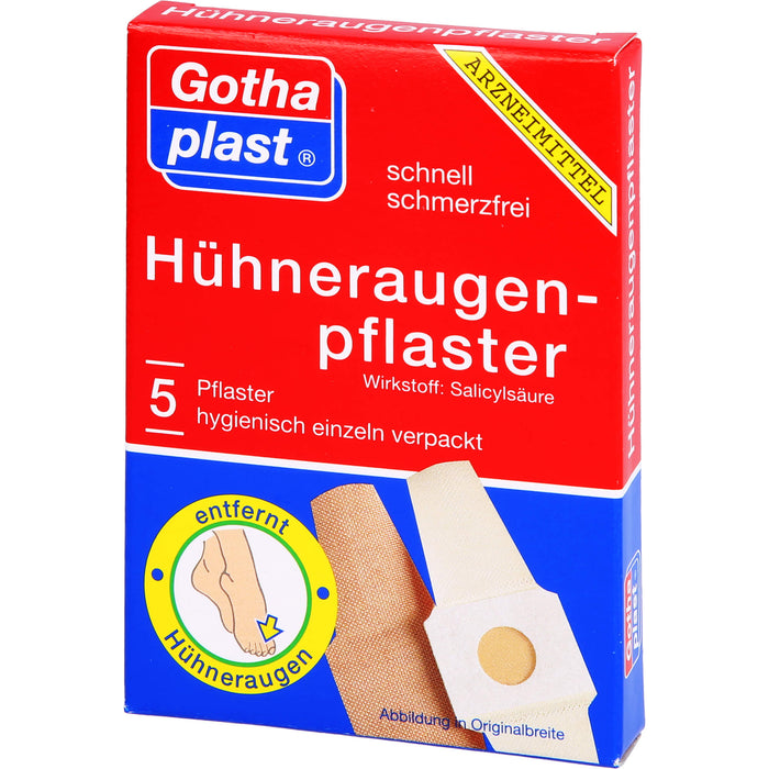 GOTHAPLAST CORNMED HUEHNERAUGENPFLASTER, 5 pc Pansement