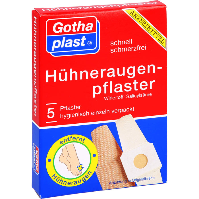 GOTHAPLAST CORNMED HUEHNERAUGENPFLASTER, 5 pc Pansement