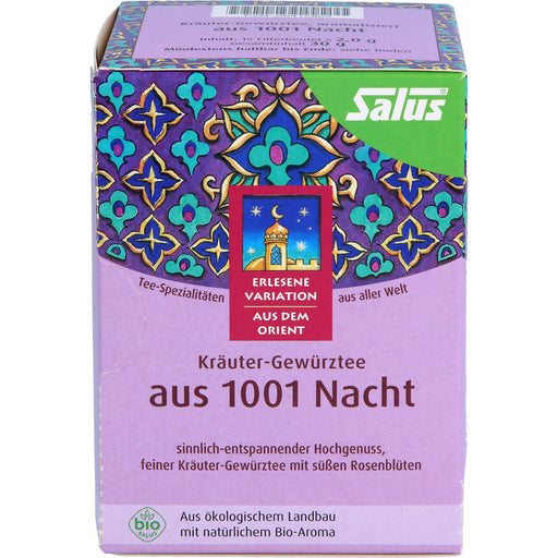 Salus Kräuter-Gewürztee aus 1001 Nacht bio, 15 St. Filterbeutel