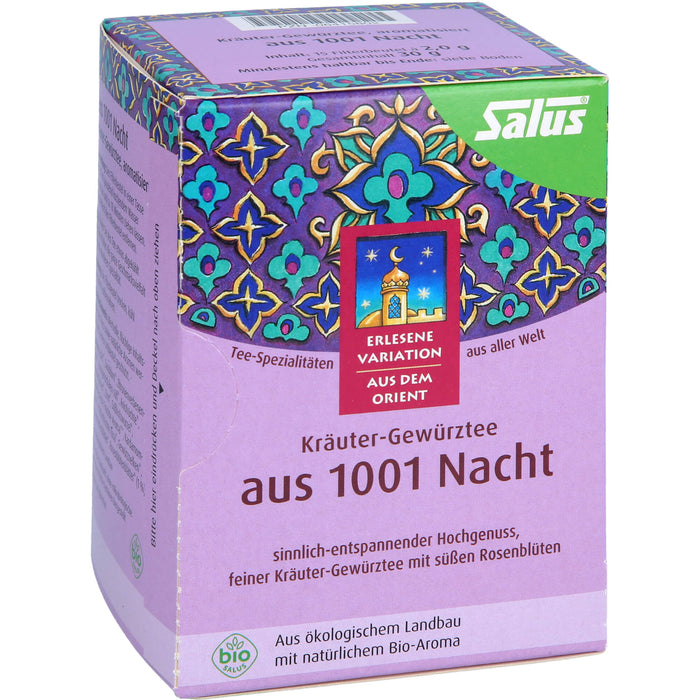 Salus Kräuter-Gewürztee aus 1001 Nacht bio, 15 pcs. Filter bag