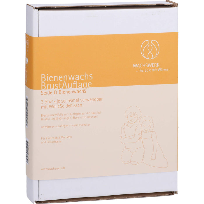 Bienenwachs Brustauflage Set, 1 St FOL