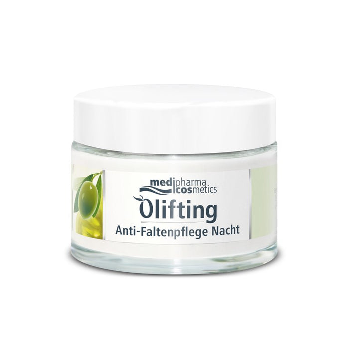 Medipharma Cosmetics Olivenöl Olifting Anti Faltenpflege Nacht, 50 ml Crème