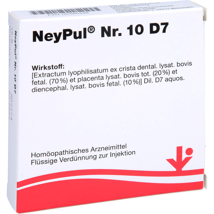 NeyPul Nr. 10 D7 Amp., 5 ml Solution