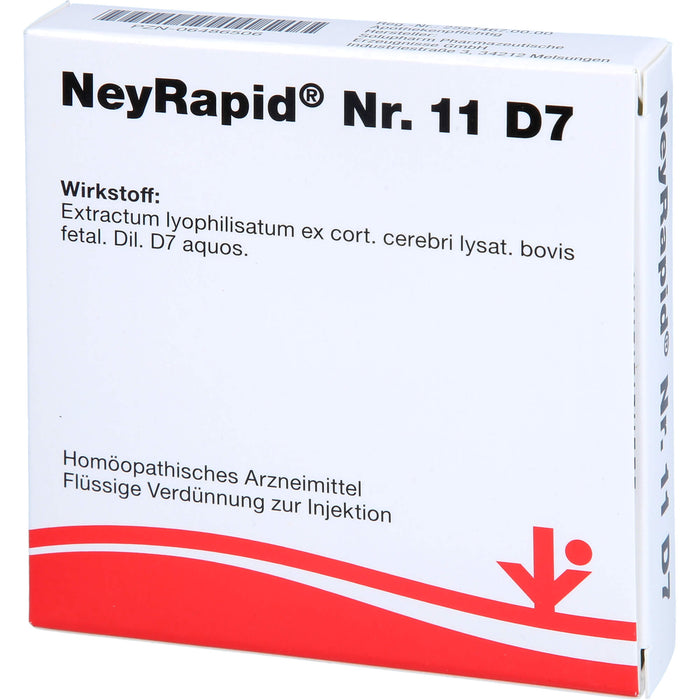 NeyRapid Nr. 11 D7 Ampullen, 5 ml Lösung