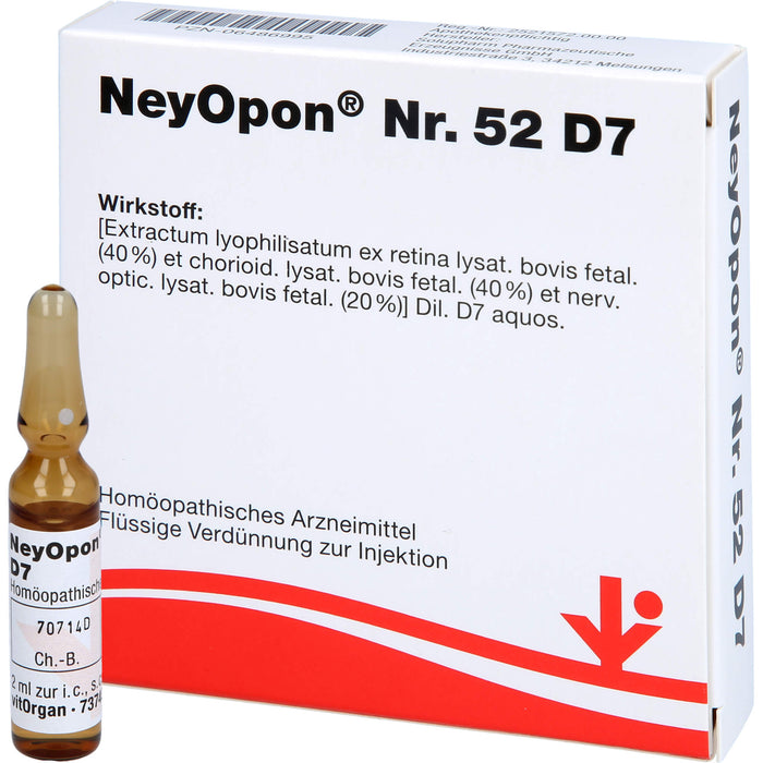 NeyOpon® Nr. 52 D7 Amp., 5X2 ml AMP