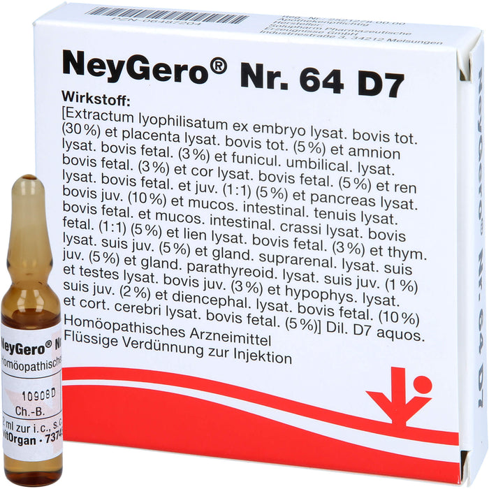NeyGero Nr. 64 D7 flüssige Verdünnung, 5 ml Lösung