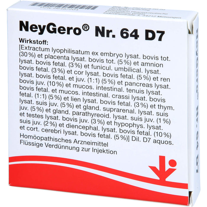 NeyGero Nr. 64 D7 flüssige Verdünnung, 5 ml Lösung