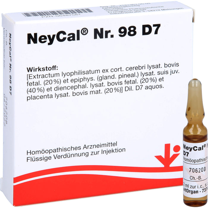 NeyCal Nr. 98 D7 Amp., 5 ml Solution