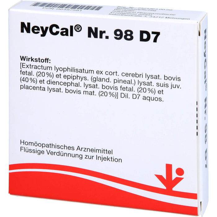 NeyCal Nr. 98 D7 Amp., 5 ml Solution