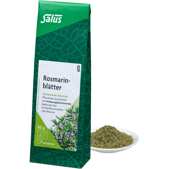 Salus Rosmarinblätter Rosmarini folium bei Verdauungsbeschwerden, 60 g Tea